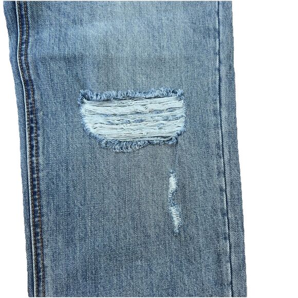 Anthropologie EVIDNT Los Angeles Malibu Girlfriend Jeans Size 26 Distressed - Picture 9 of 11